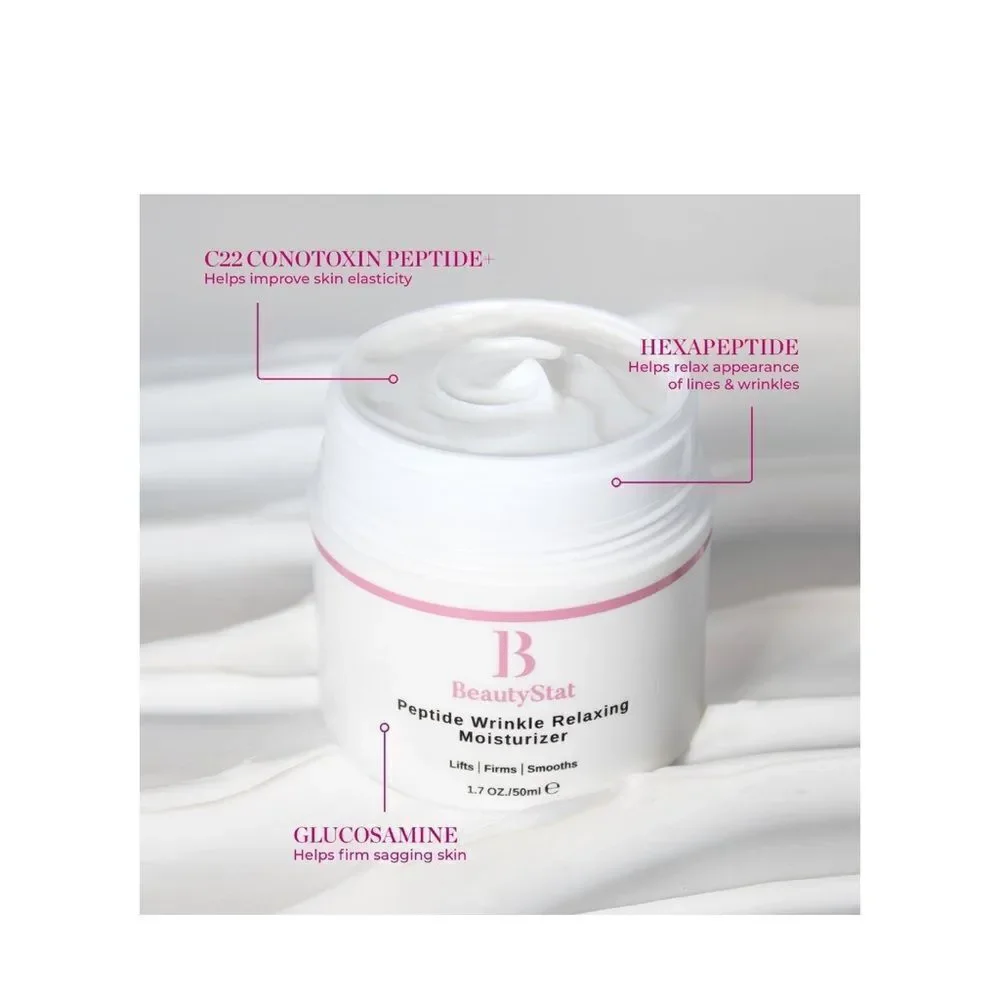 $4 🌙 Beautystat Peptide Wrinkle Relaxing Moisturizer NEW‎